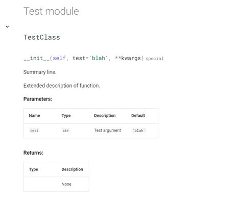 Support For Documentation Of Kwargs Issue 205 Mkdocstrings