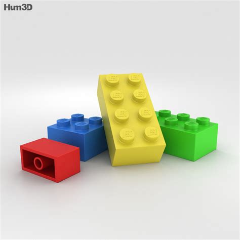 Lego Brick 3D model - Life and Leisure on Hum3D