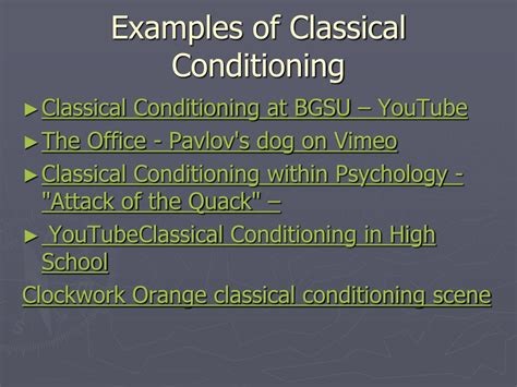 Ppt Chapter Learning Classical Conditioning Powerpoint