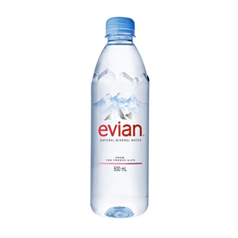 Mel & Rose | Evian EVIAN NATURAL SPRING WATER 1/2 LITER