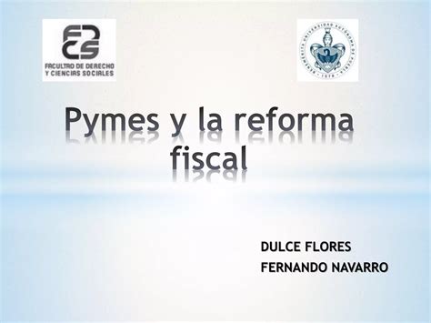 Pymes Y Reformas Fiscales Ppt