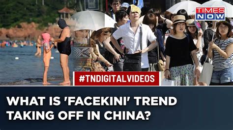 Facekinis New Viral Trend In China As People Embrace Innovative Ways