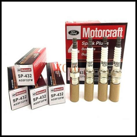 Set Of Pcs Lot New Motorcraft Spark Plugs Platinum Plug Sp