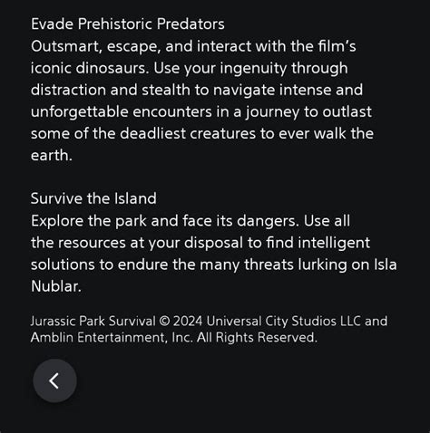 JurassicParkSurvival