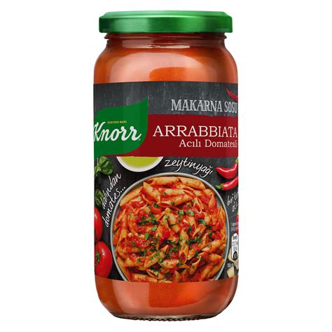 Knorr Arrabbiata Acılı Domatesli Makarna Sosu 340 G Migros