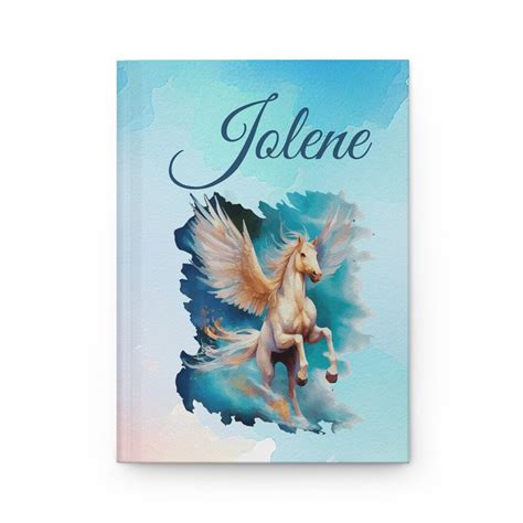 Personalized Pegasus Journal Pegasus Journal Custom Pegasus Etsy