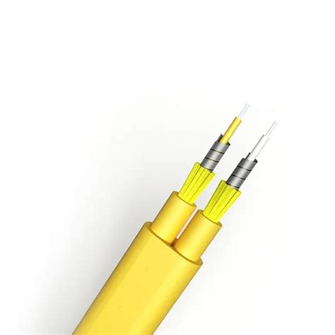 Gjfjbv 2 Core Tight Buffer Duplex Zipcord Indoor Fiber Optic Cable Owire