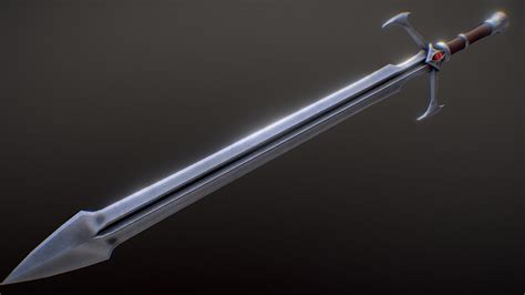 Hexblade Longsword 3d Model By Jordan Massey Kidkinoko 69a32cb