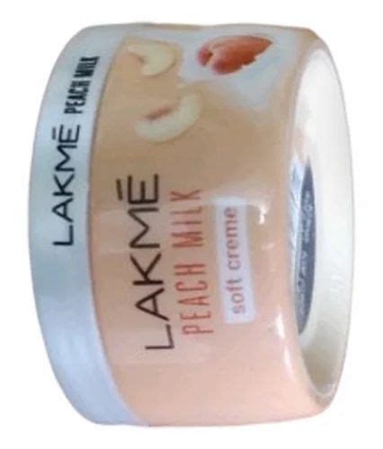 Anytime Lakme Peach Milk Soft Cream Packaging Size 200 Gm At Rs 310