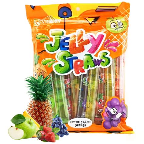 Jelly Straws Candy Pop at Mary Bevis blog