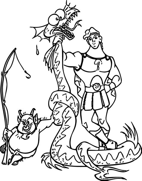 Hercules Phil Coloring Pages Coloring Pages