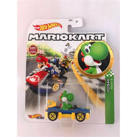 HOT WHEELS YOSHI MACH MARIO KART Shopee Brasil