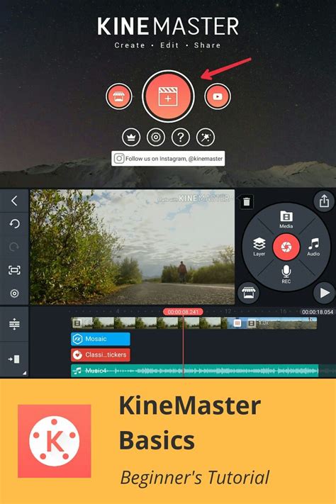 Steps Tutorial For Kinemaster Beginners Video Editing Apps