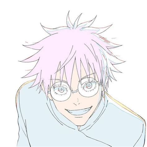 satoru gojo jujutsu kaisen icon manga anime anime drawing styles
