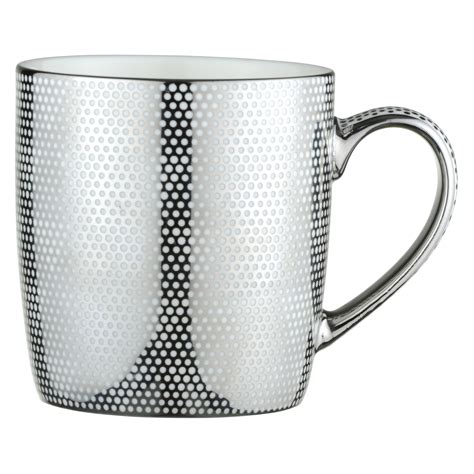 Dots Mug Platinum - The DRH Collection