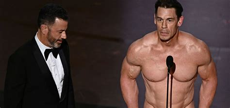 Wwe S John Cena Explains His Oscars Nude Moment