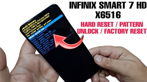 Infinix Smart Hd Hard Reset Infinix Smart Hd X Pattern Unlock