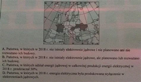 Zaznacz punkt w którym podano właściwą informację dotyczącą państw