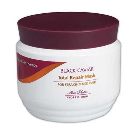 Mon Platin Black Caviar Total Blonde Hair Mask With Black Caviar Ml Kristal Wave