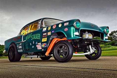 A Real Deal Gasser Thats Been There And Done That Hot Rod Chevy Drag Racing Cars Hot