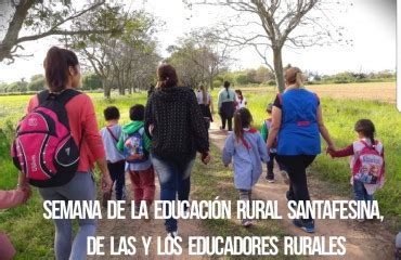 Semana de la Educación Rural Santafesina de las y los Educadores