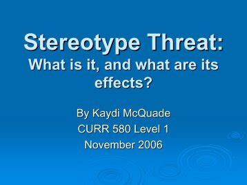 Stereotypethreat Magazines