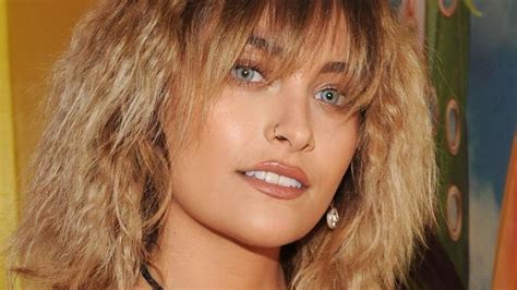 Paris Jackson Goes Braless In Colourful Dress Showing Off Her New Chest Tattoos The Courier Mail