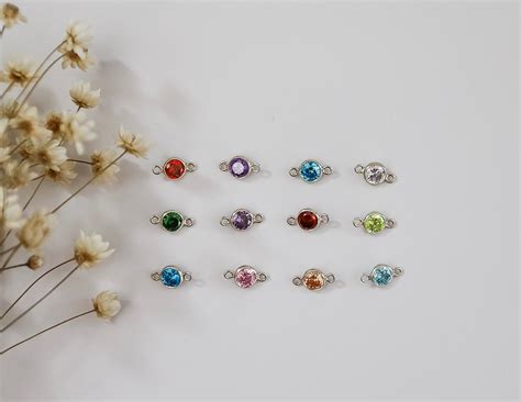 Birthstone Connector – Stella + Rose Jewelry Supply
