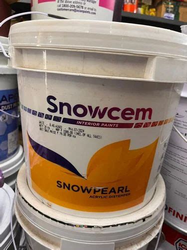 Snowcem Plus Waterproof Cement Paint, 20 ltr at ₹ 600/bag in Mahesana ...
