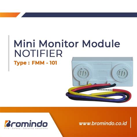 Jual Mini Monitor Module Type FMM 101 Notifier Kota Semarang