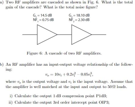 Cascaded Amplifier Gain Formula