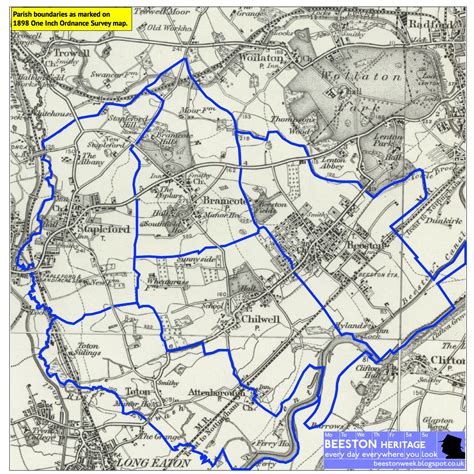 Beeston Week South Broxtowe Borough Boundaries Compared