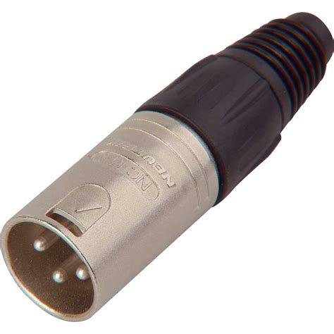 Neutrik Nc3mx Male 3 Pin Xlr Connector Nickelsilver