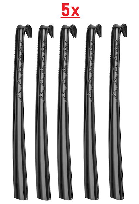 5x Extra Long Shoe Horn Omsorg Black Back Pain Resolver Shoe Lifter Ebay