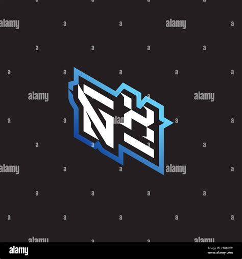 Nx Initial Gaming Team Youtube Twitch And Clipart Stock Illustration