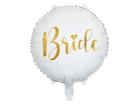 Folijski Balon 18 Bride White Party Baloni