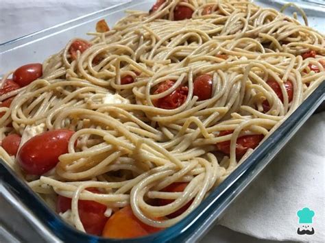 Pasta Con Queso Feta Y Tomates Cherry Al Horno Receta De TIKTOK