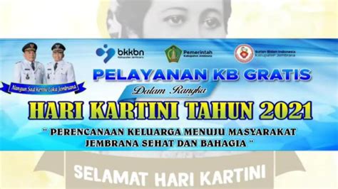 Pelayanan Kb Gratis Dalam Rangka Hari Kartini Tahun Youtube