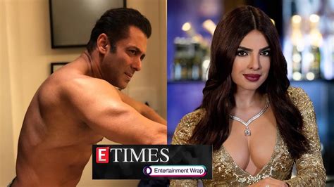 Salman Khan Flaunts His Chiseled Body In Shirtless Picture Priyanka