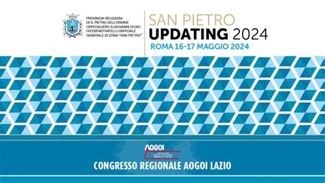 San Pietro Updating 2024 Congresso Regionale AOGOI Lazio CG MKT Eventi