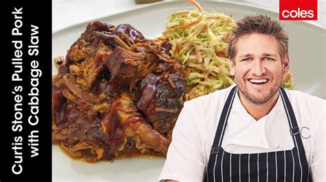 Curtis Stone S Pulled Pork With Cabbage Slaw Youtube