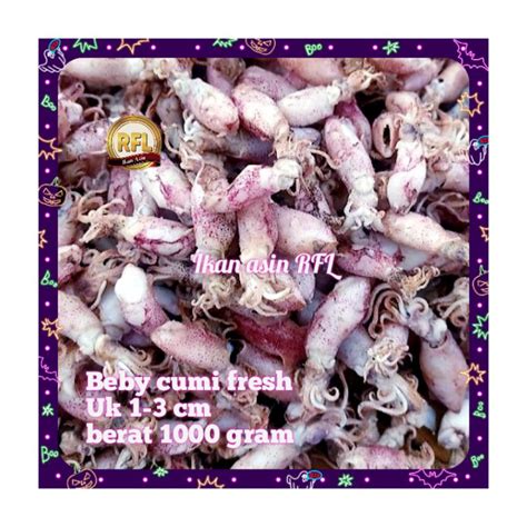 Jual Ikan Asin Cumi Asin Beby Cumi Rebus 1 Kg Shopee Indonesia