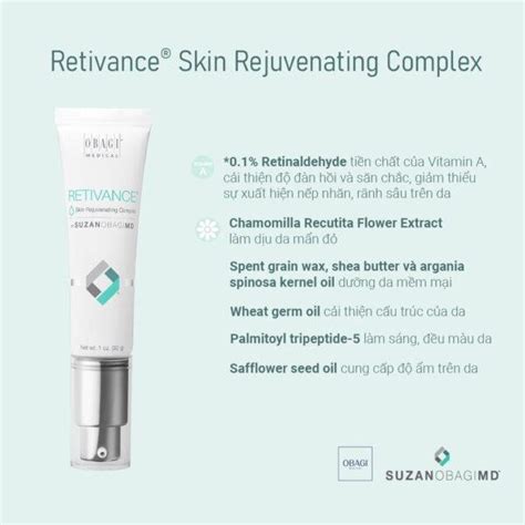 Serum Tr H A Da Obagi Retivance Skin Rejuvenating Complex Ikute