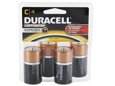 Duracell C LR14 Alkaline Batteries - MPN MN1400R4ZX17 - 4 Pack