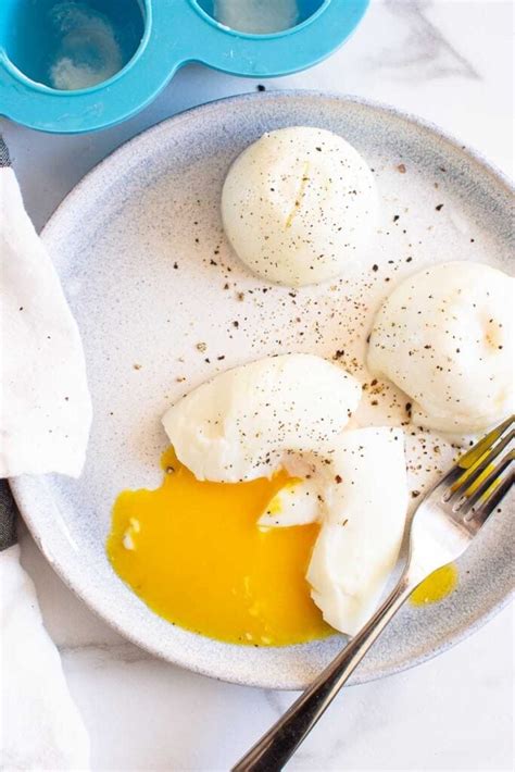 Instant Pot Poached Eggs {Perfect Every Time} - iFOODreal.com