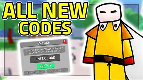 Roblox NEW CODES 2X REWARDS One Punch Reborn YouTube