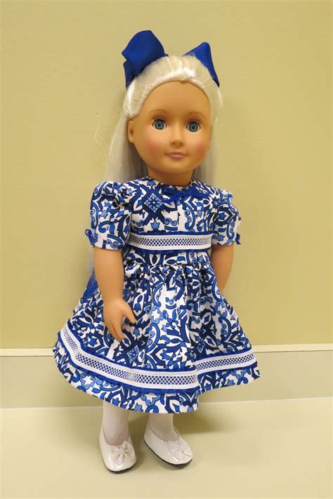 Handmade Sunday Dress for Our Generation Dolls