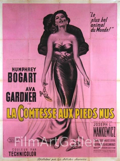 The Barefoot Contessa Movie Poster 1950's | Barefoot contessa movie ...