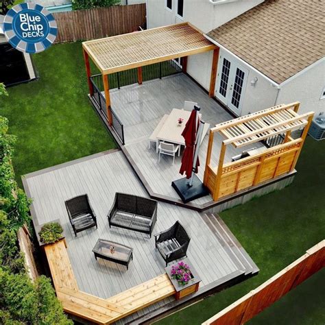 Two Story Deck Design Ideas