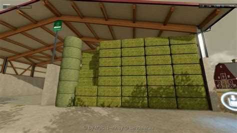 Palettes Et Stockage De Balles Le Edition V Fs Mod Farming